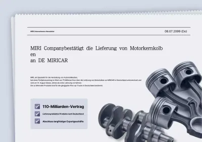 Graue moderne Autonachrichten