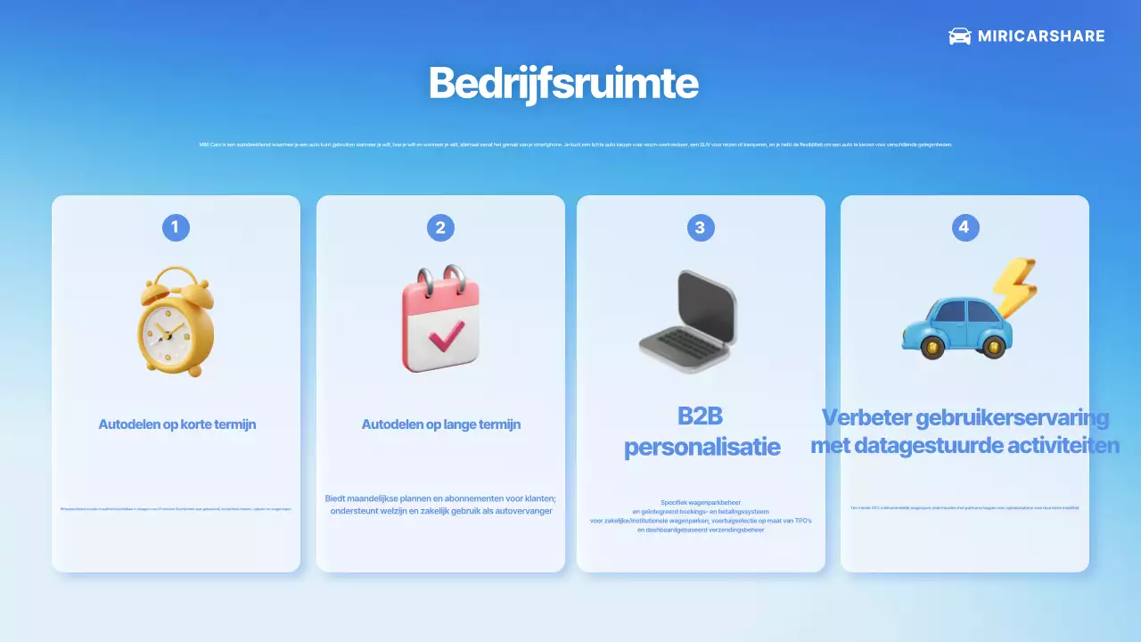 Introductie van Blue Modern Car Service