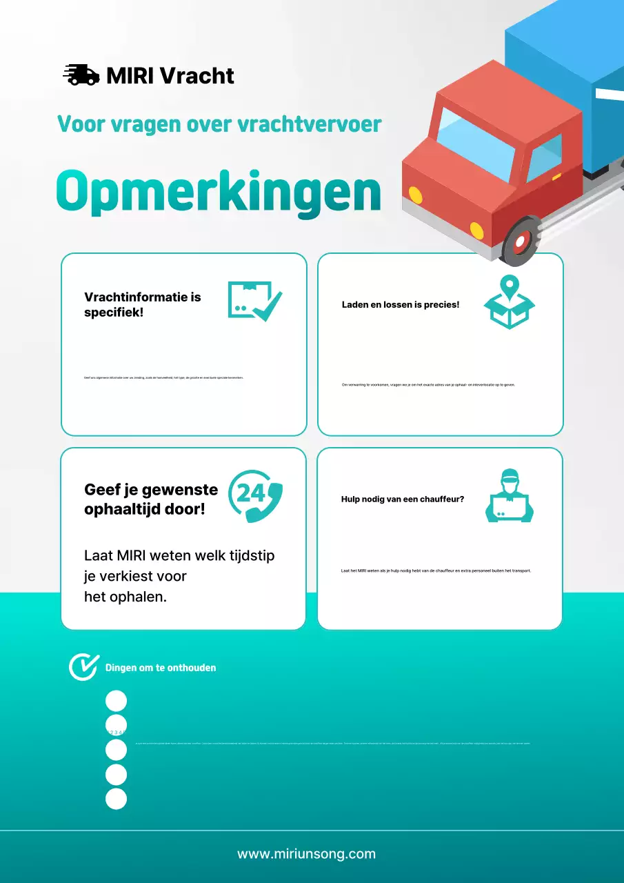 Eenvoudige logistieke gids van Mint