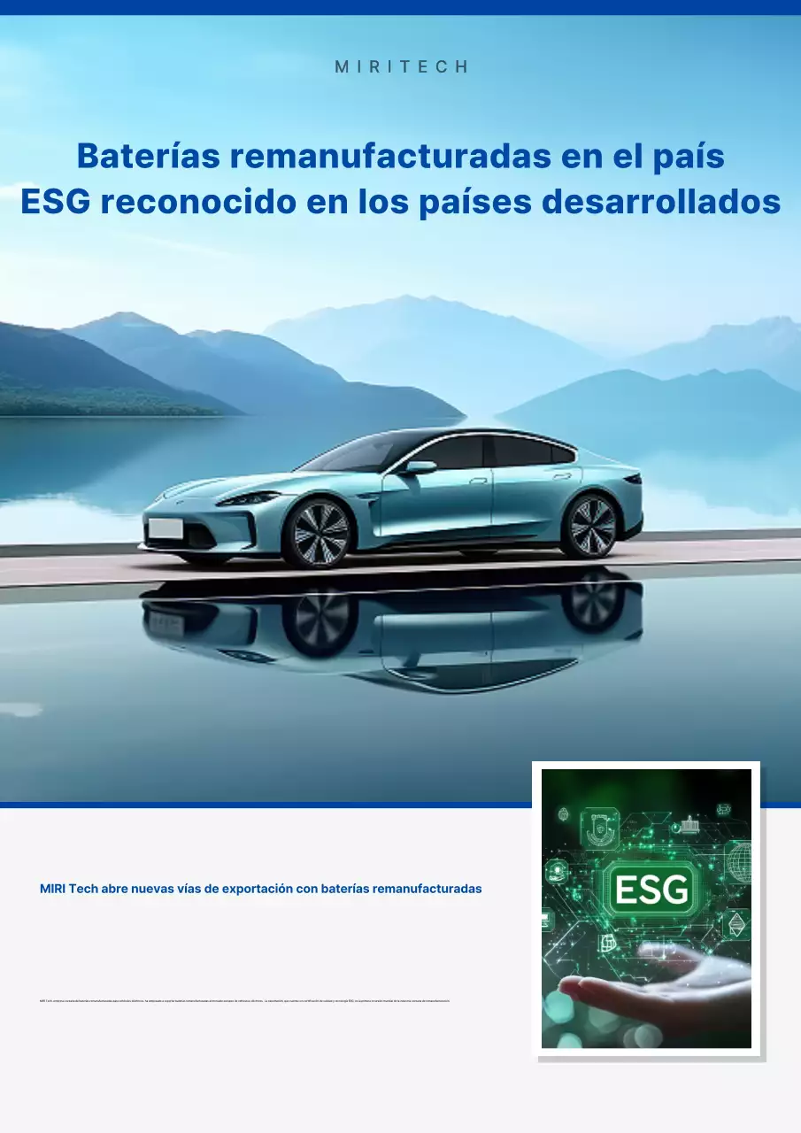 Anuncio de coche ecológico moderno en color azul cielo