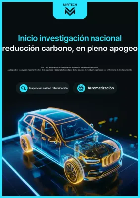 Promoción del desarrollo de automóviles con tecnología moderna de neón