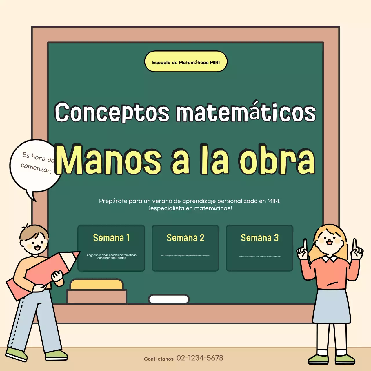 Recursos educativos de matemáticas para bebés beige
