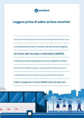 Guida al trasporto pubblico Blue Clean