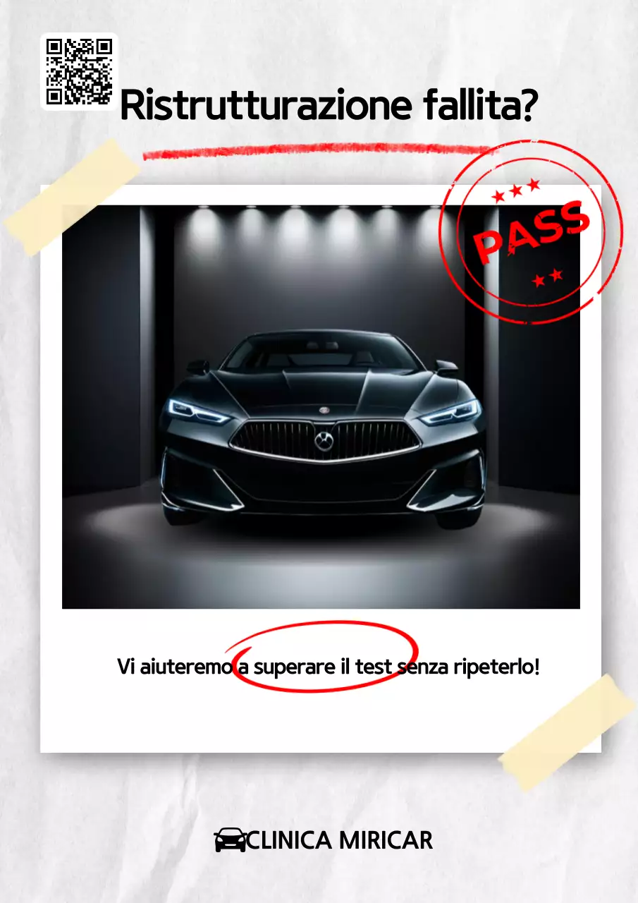 pubblicità di auto moderna nera