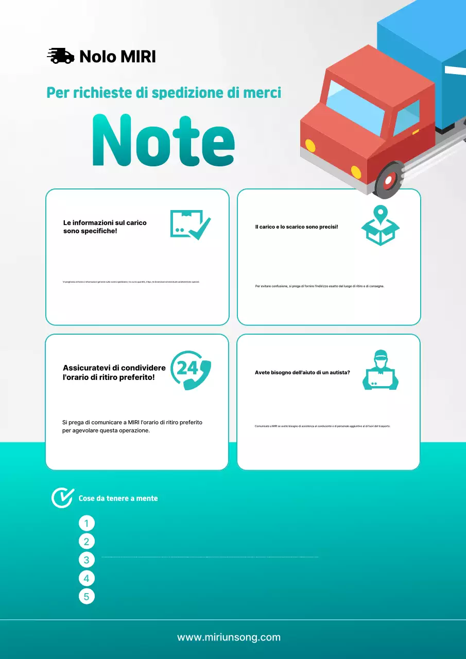 Guida logistica semplice di Mint