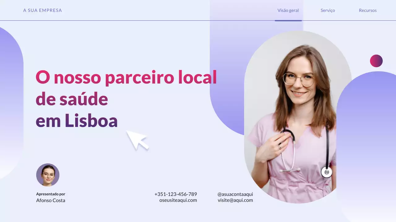 promoção da saúde moderna e verde