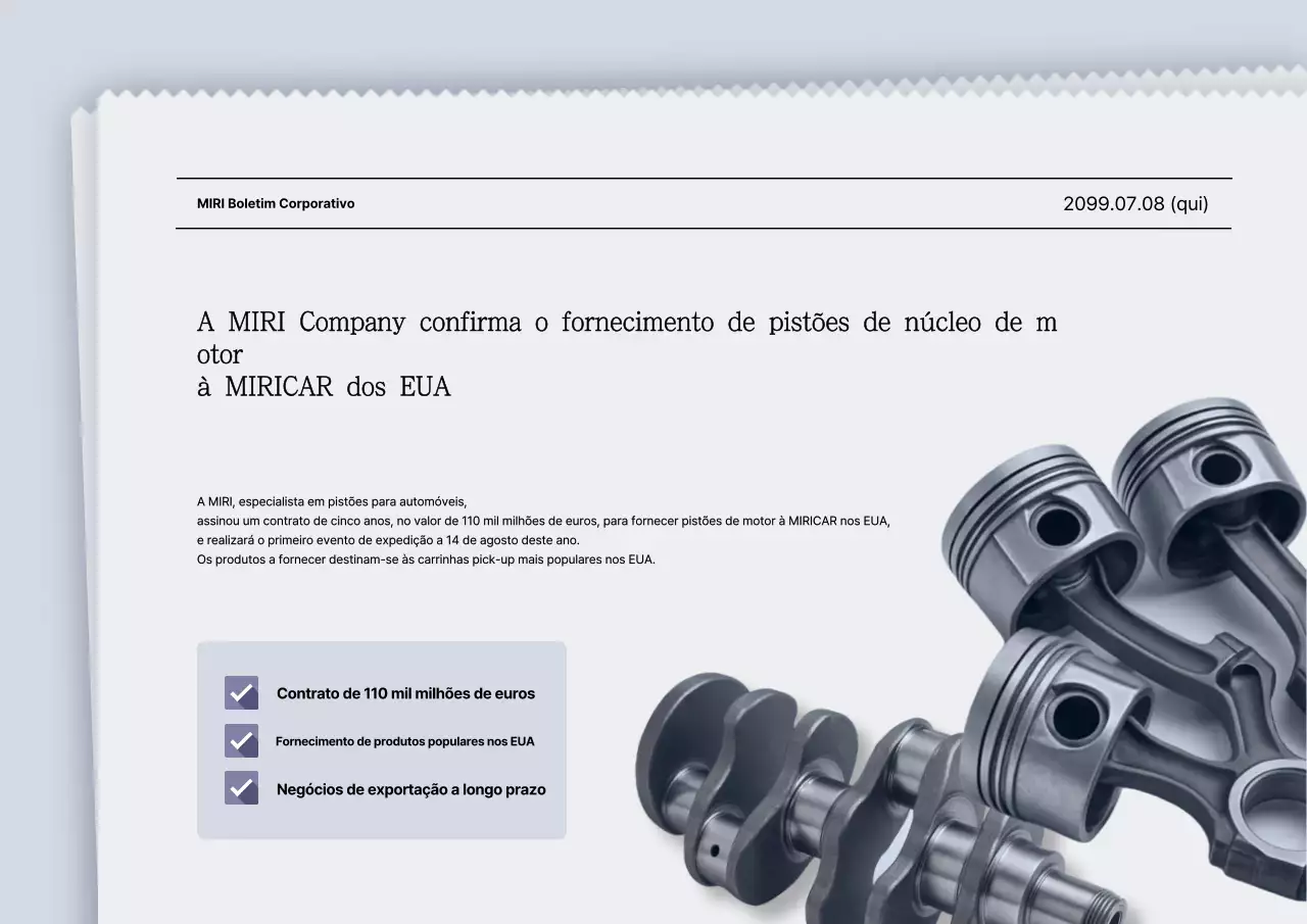 Notícias sobre carros modernos em cinza