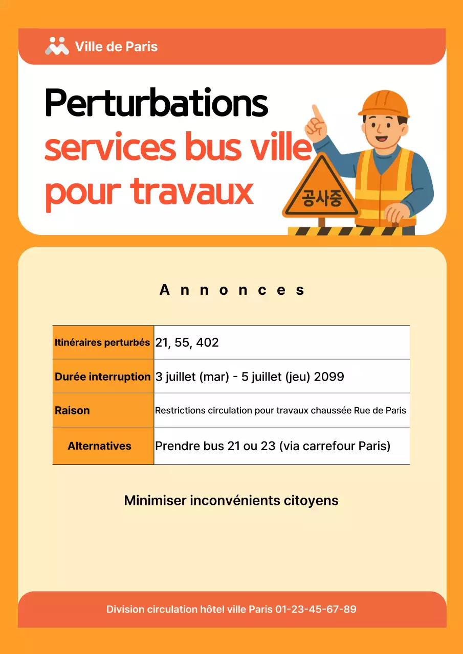 Guide de construction de base orange