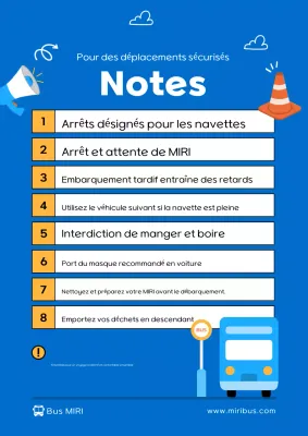 Consignes de sécurité Blue Clean