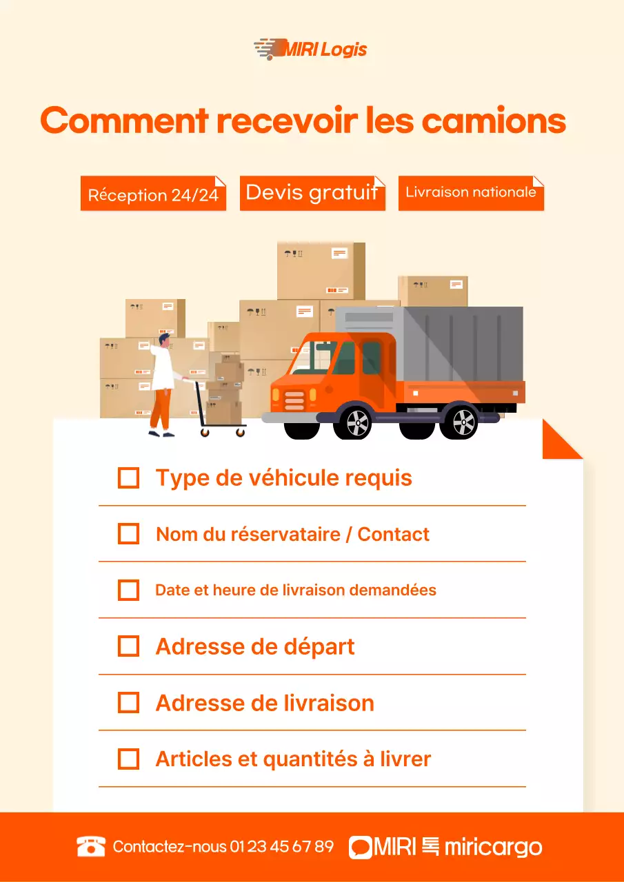 Guide logistique simple Orange