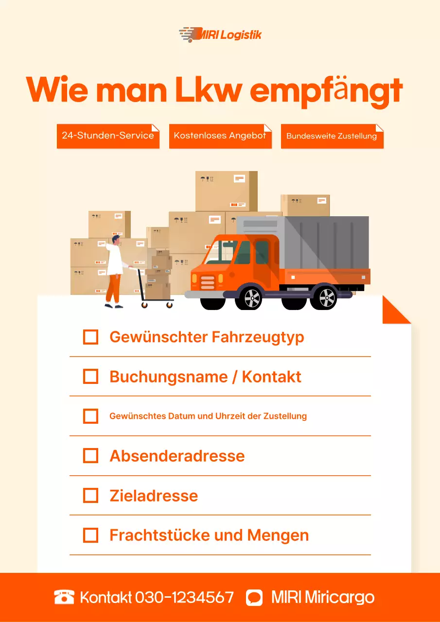 Orange Simple Logistikleitfaden