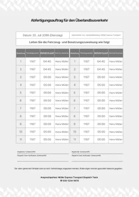 Gray Basic Verkehrsleitfaden