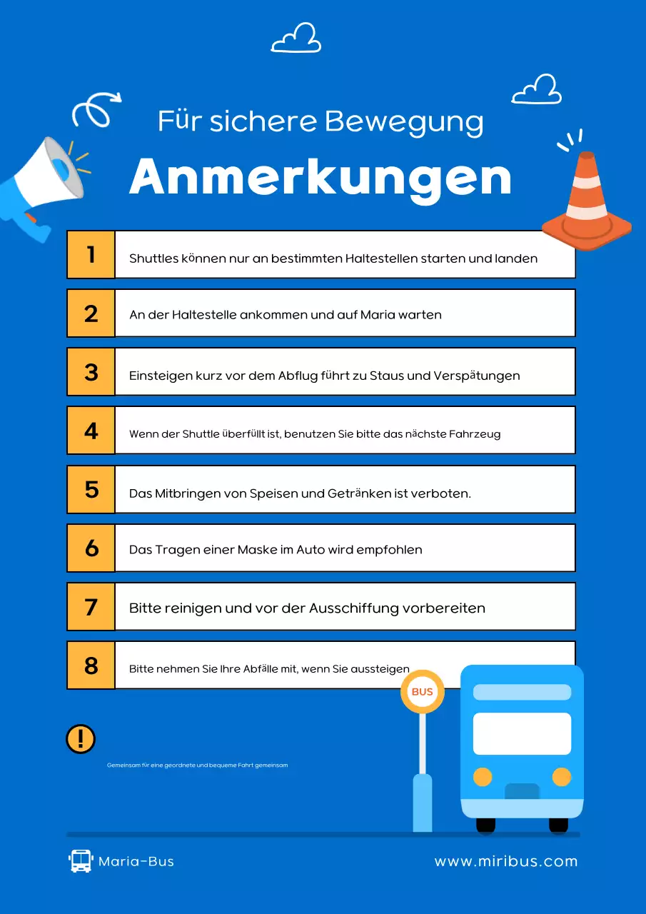 Sicherheitsrichtlinien von Blue Clean