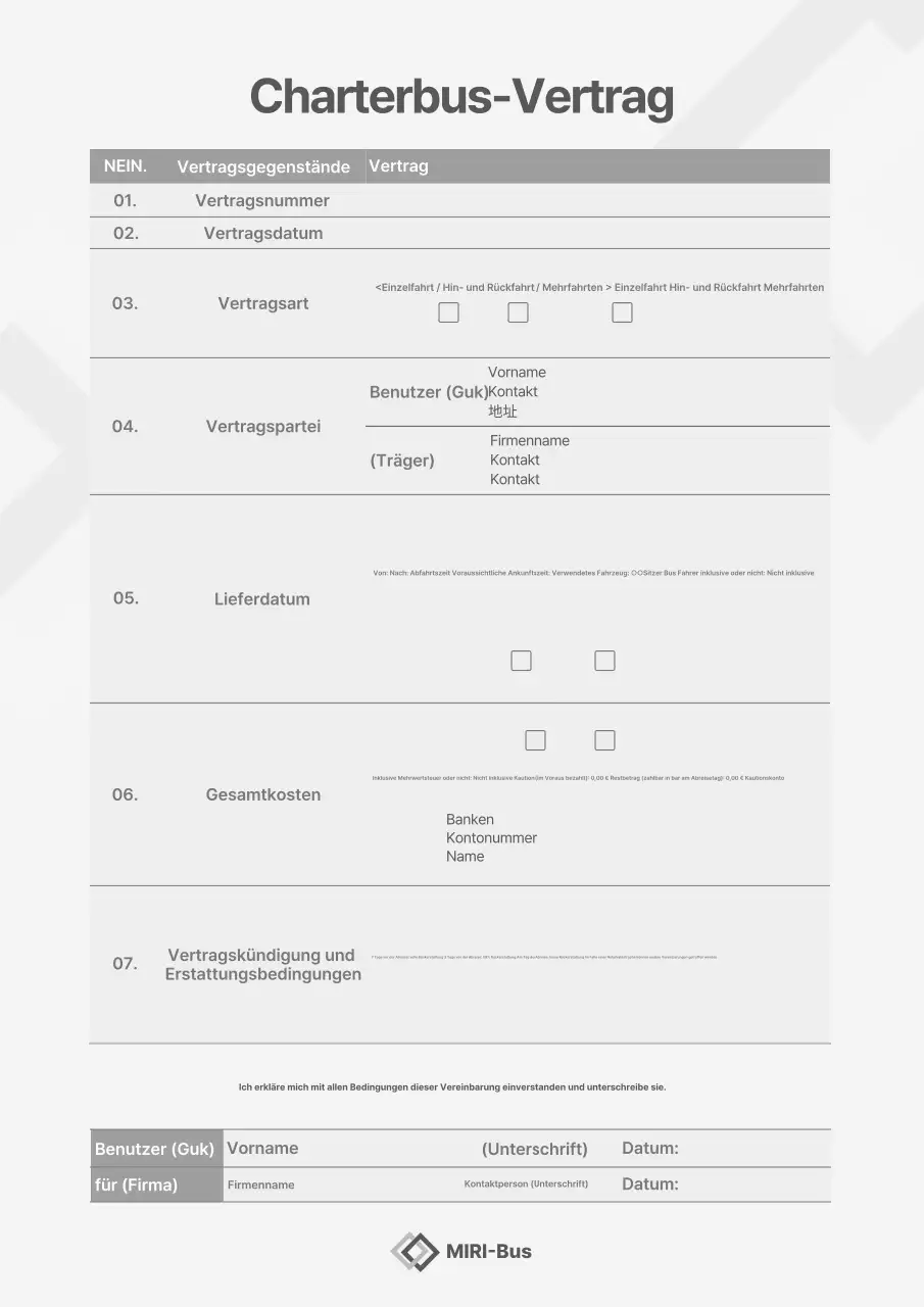 Gray Neat Vertragshandbuch