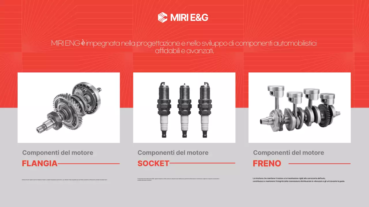 Pubblicità di Red Modern Auto Parts