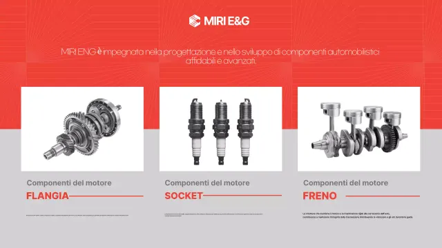 Pubblicità di Red Modern Auto Parts