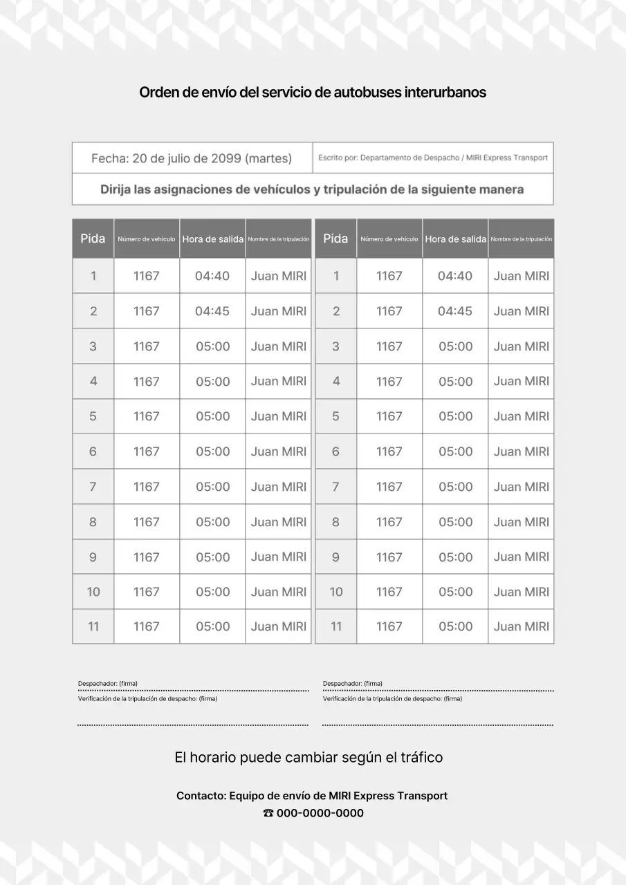 Guía básica de tráfico de Gray