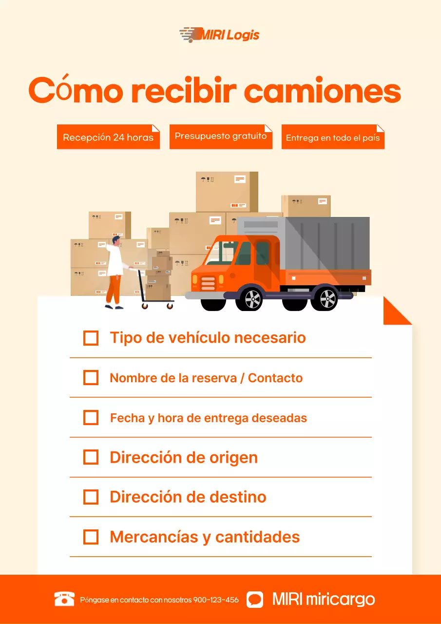 Guía sencilla de logística de Orange