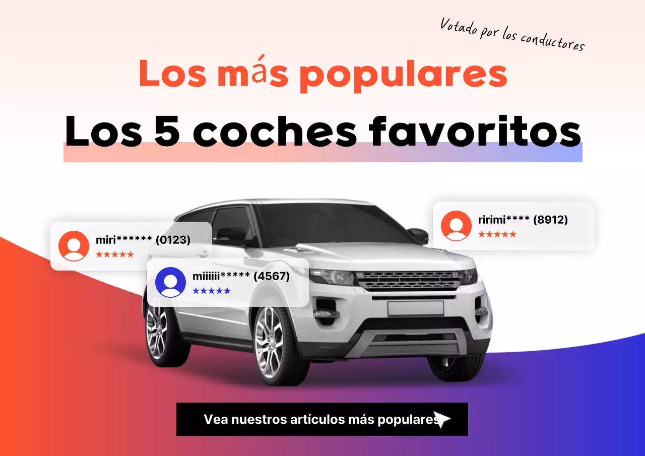 Anuncio de coche moderno rojo