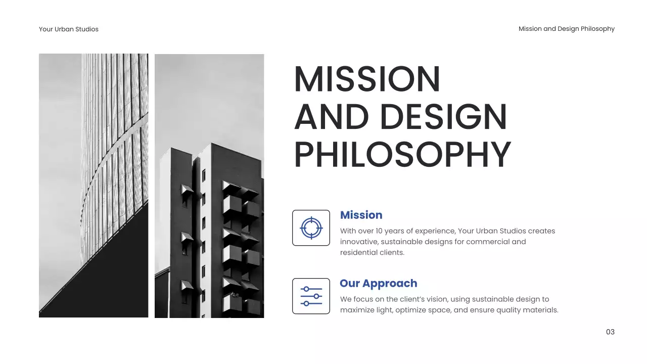 Grey Modern Architecture Portfolio Presentation