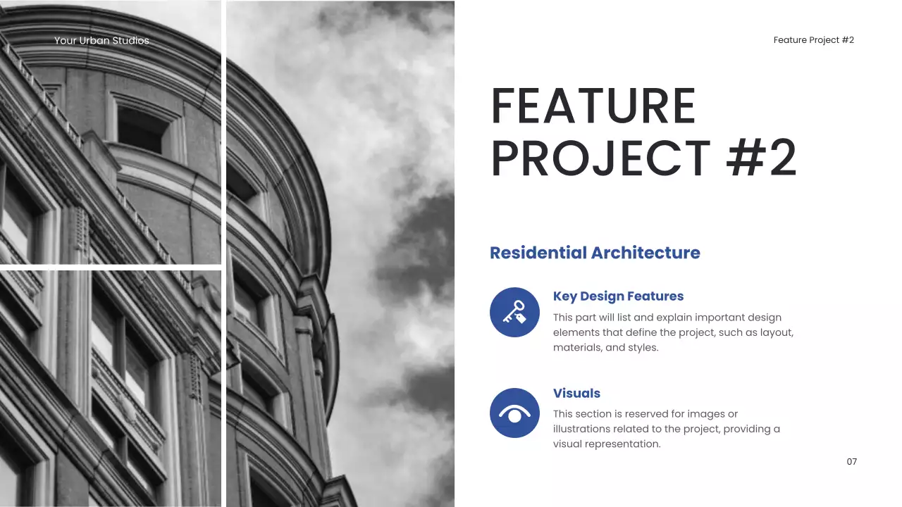 Grey Modern Architecture Portfolio Presentation