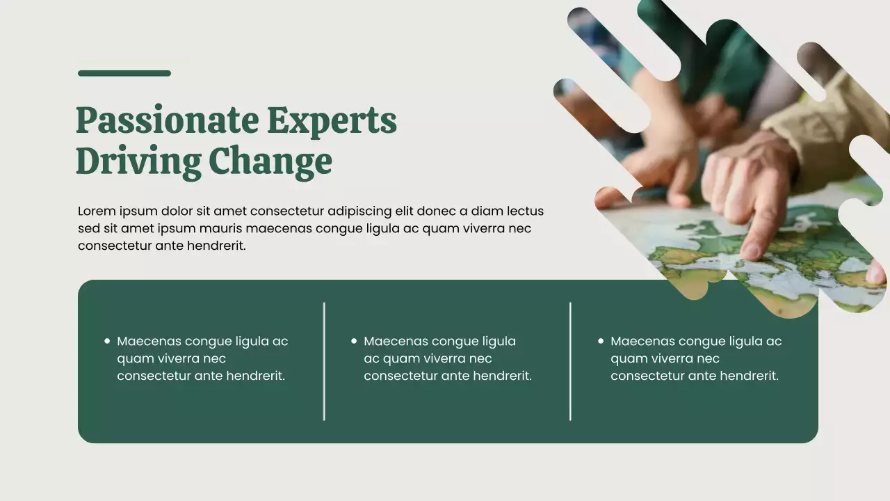 Green Minimal Environmental Initiatives Pitch Presentation