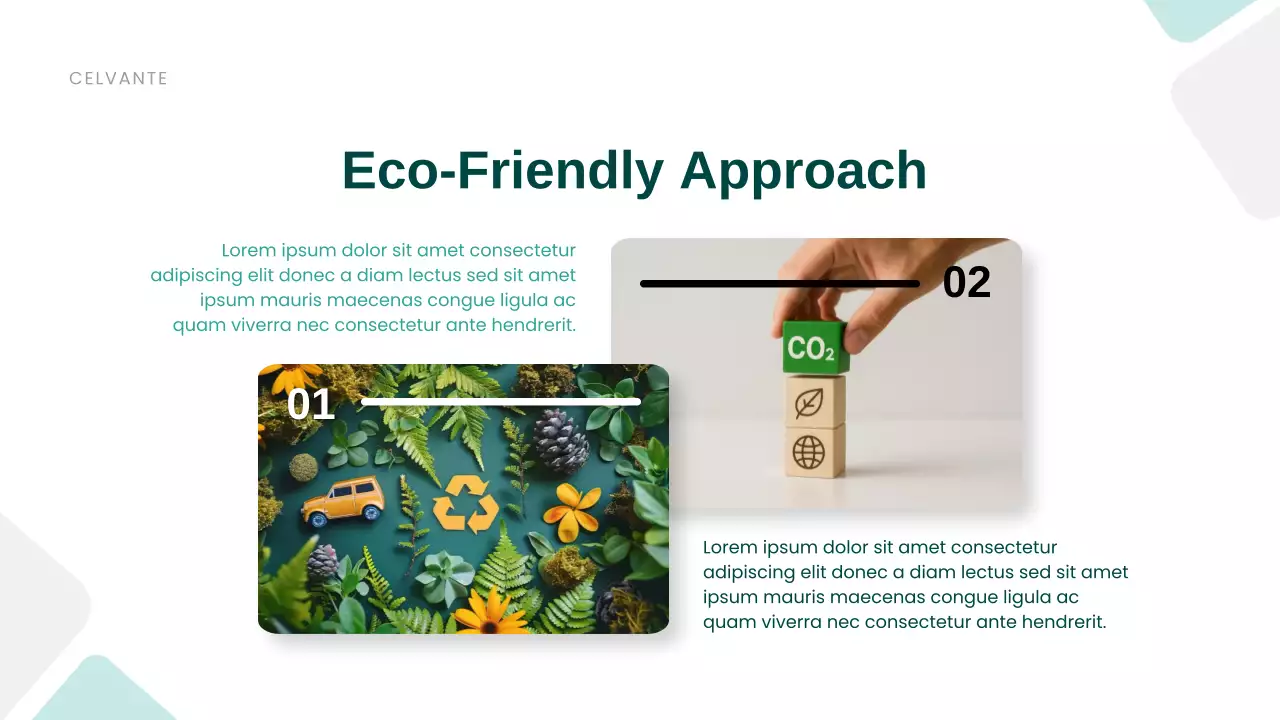 Green Modern Sustainability Promotion Presentation