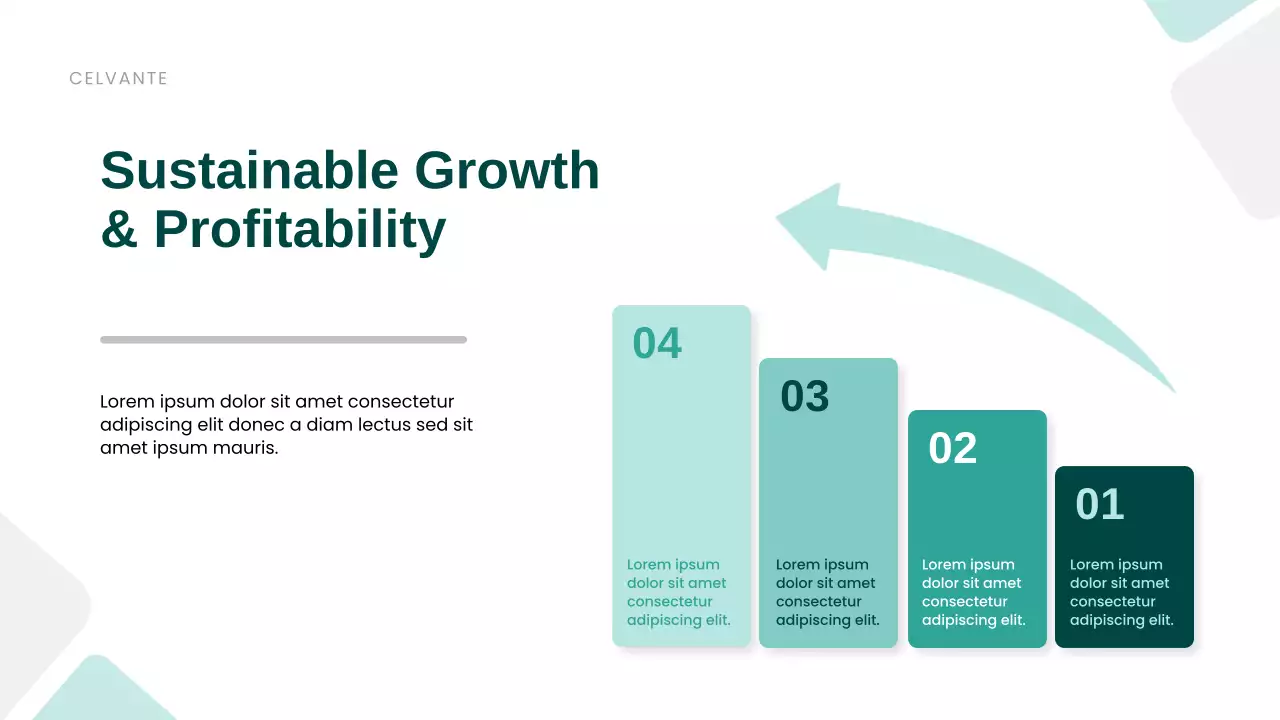 Green Modern Sustainability Promotion Presentation