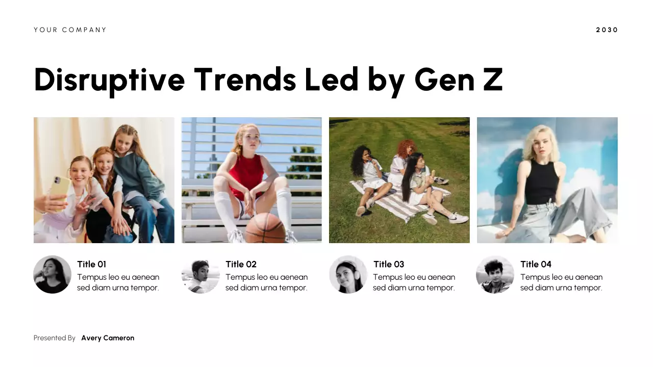 Black and Yellow Trendy Gen Z Culture Presentation