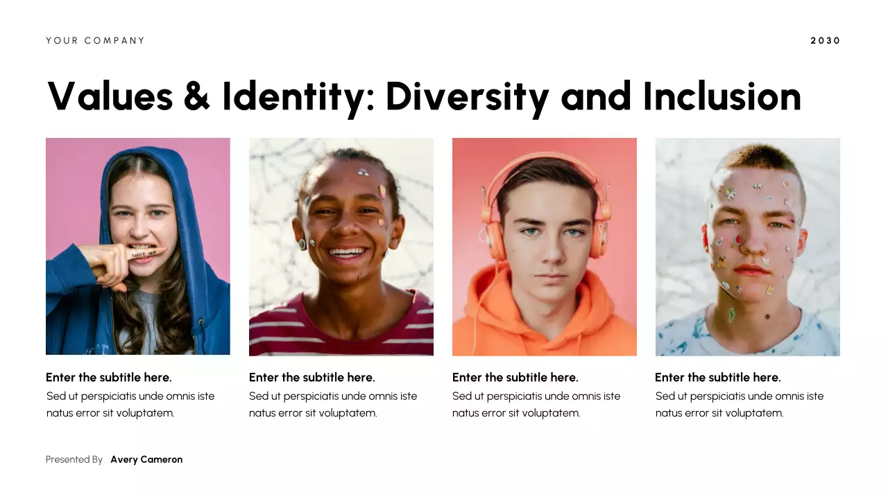 Black and Yellow Trendy Gen Z Culture Presentation