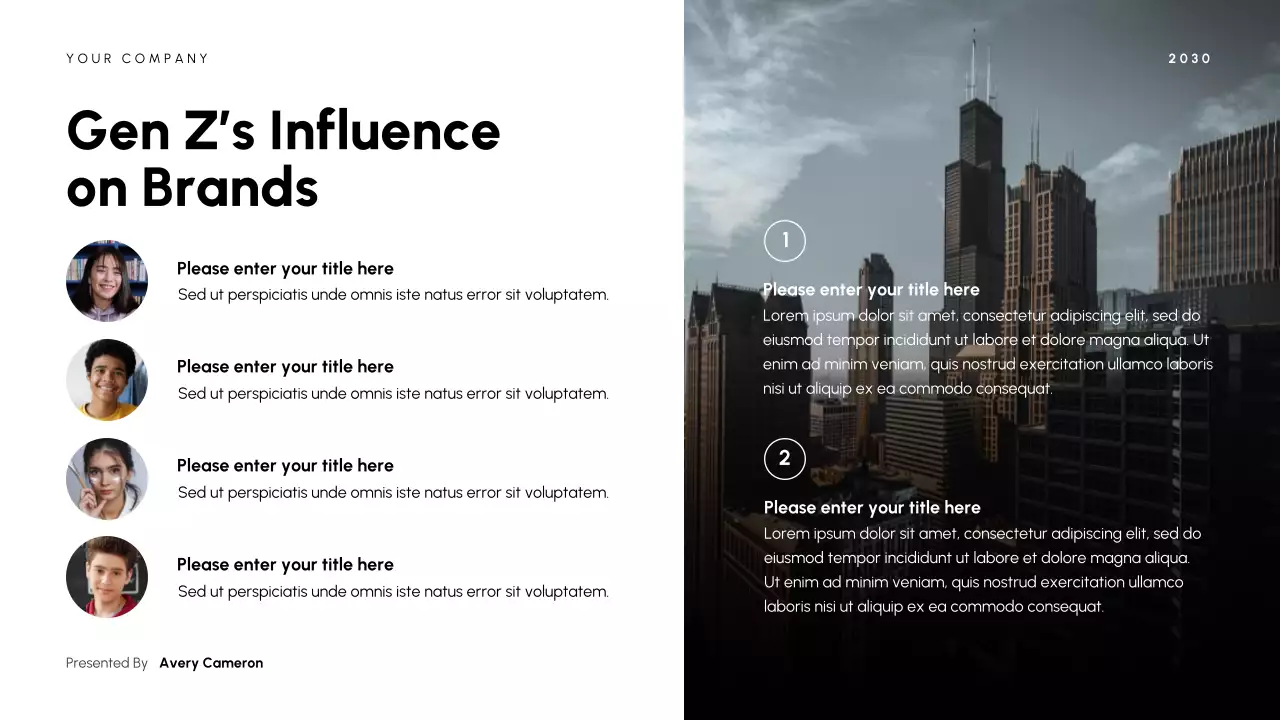 Black and Yellow Trendy Gen Z Culture Presentation