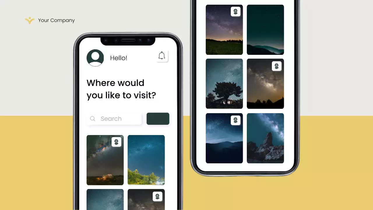 Green Modern Mobile Application Guide Presentation