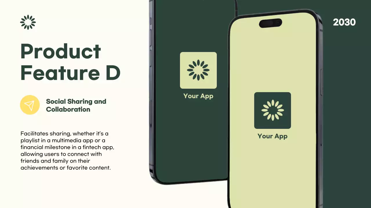 Green Modern 모바일 애플리케이션 가이드 프레젠테이션