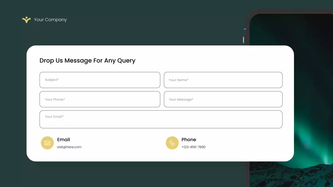 Green Modern Mobile Application Guide Presentation