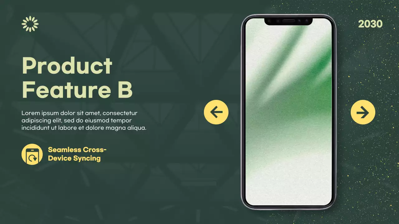 Green Modern 모바일 애플리케이션 가이드 프레젠테이션