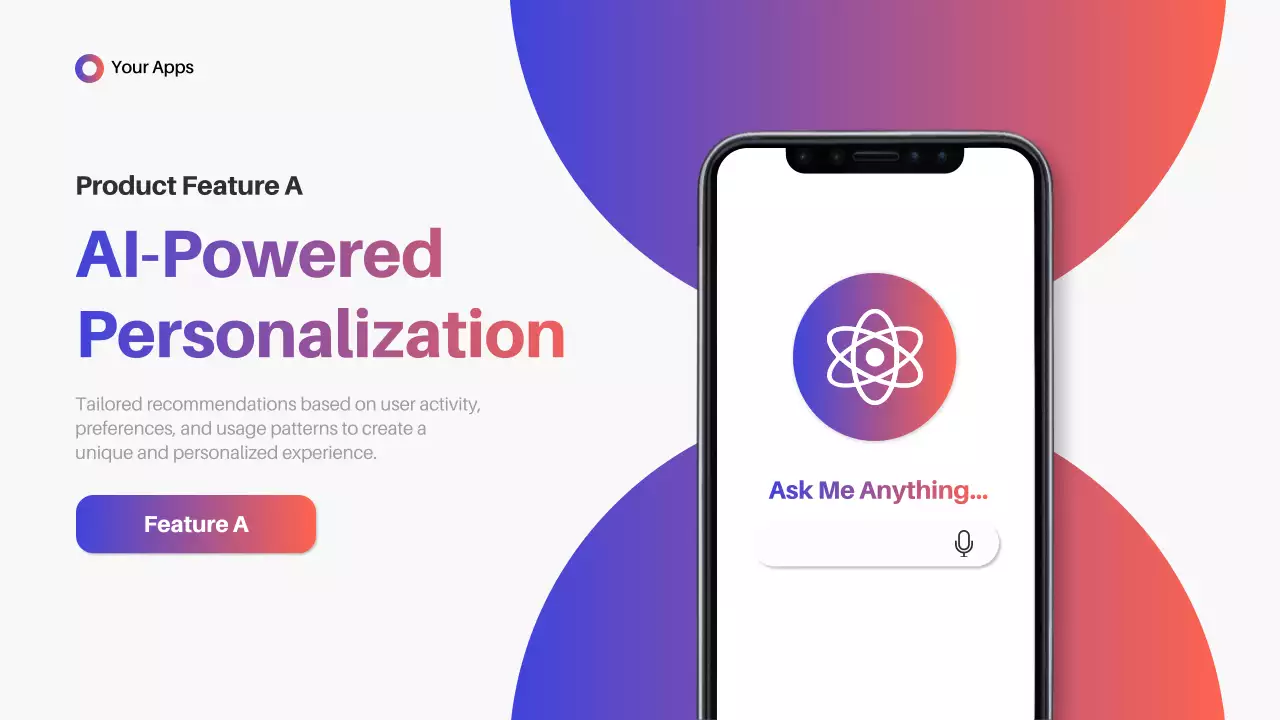 Blue Modern Mobile Application Guide Presentation