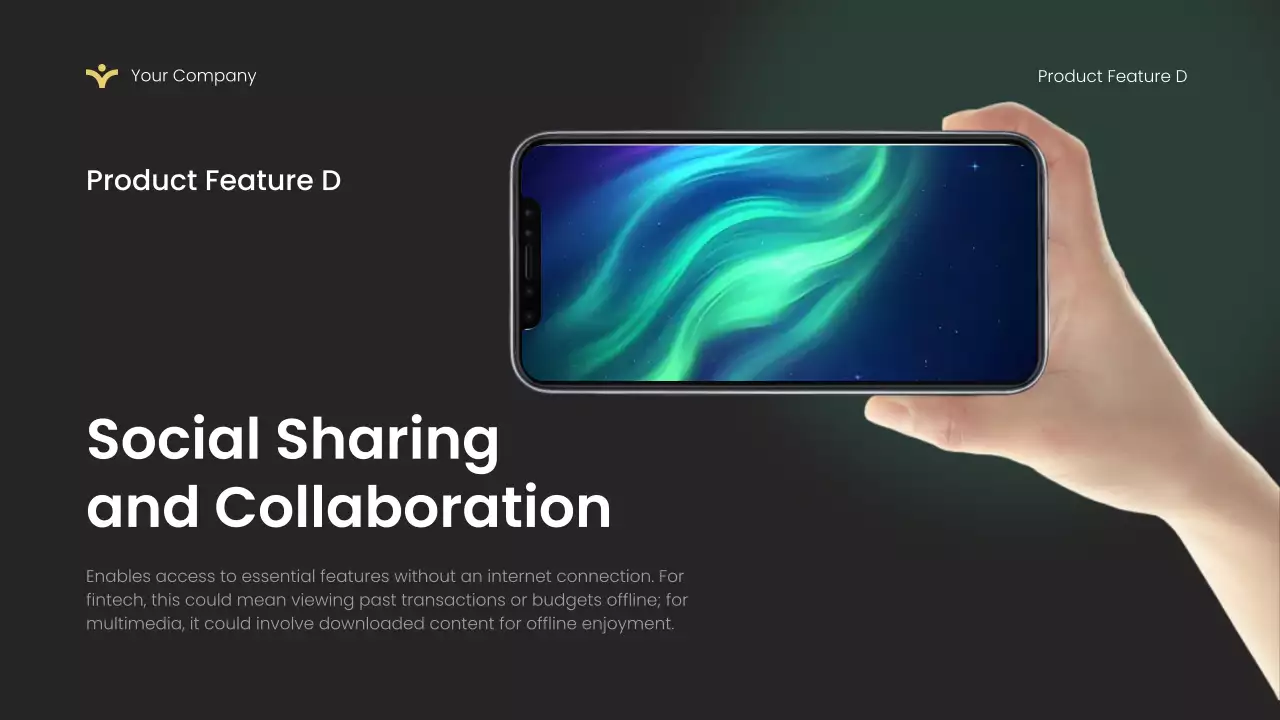 Green Modern Mobile Application Guide Presentation
