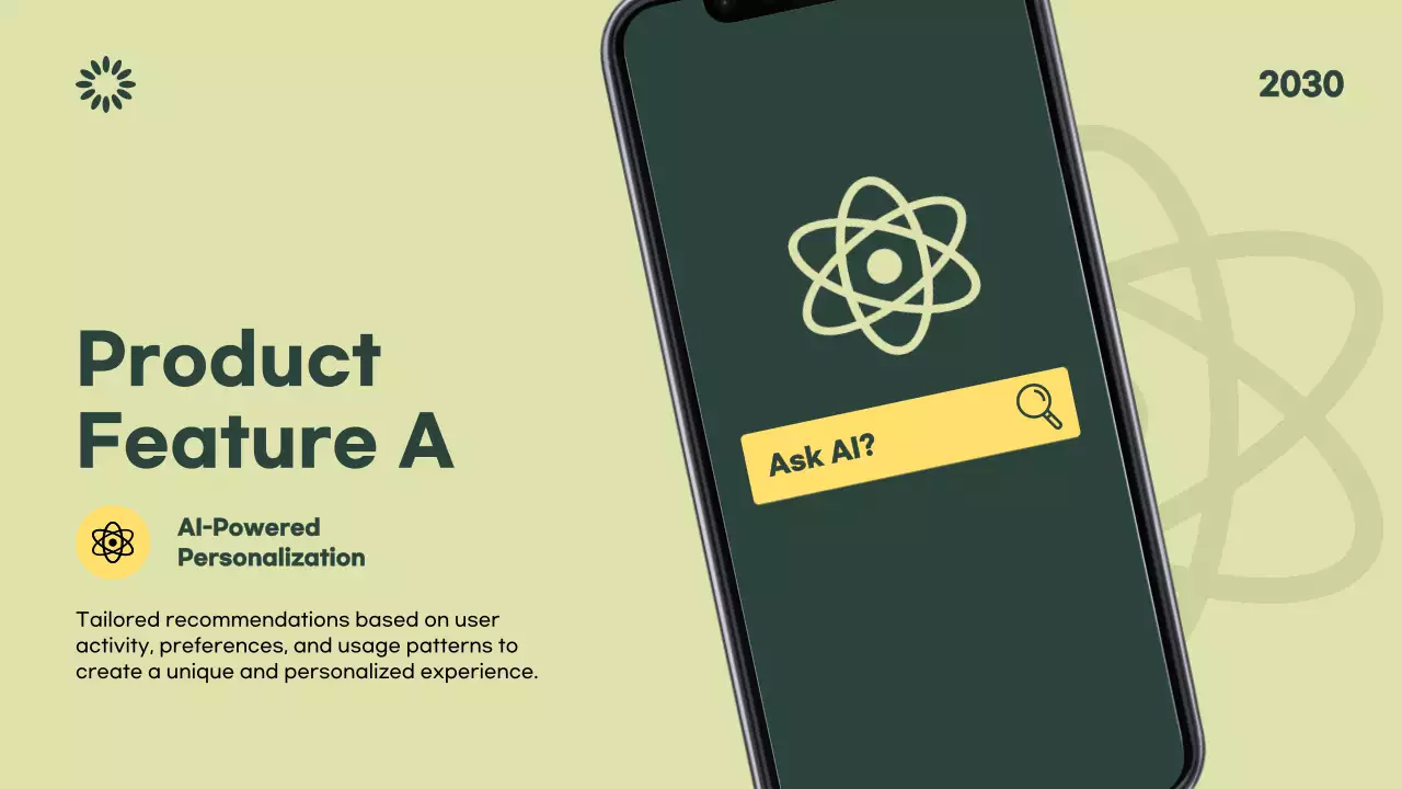 Green Modern 모바일 애플리케이션 가이드 프레젠테이션