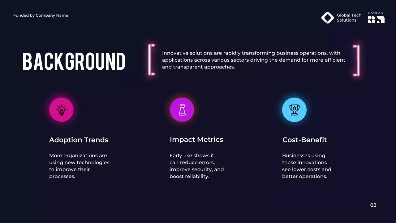 Purple Modern Business Conference Presentation