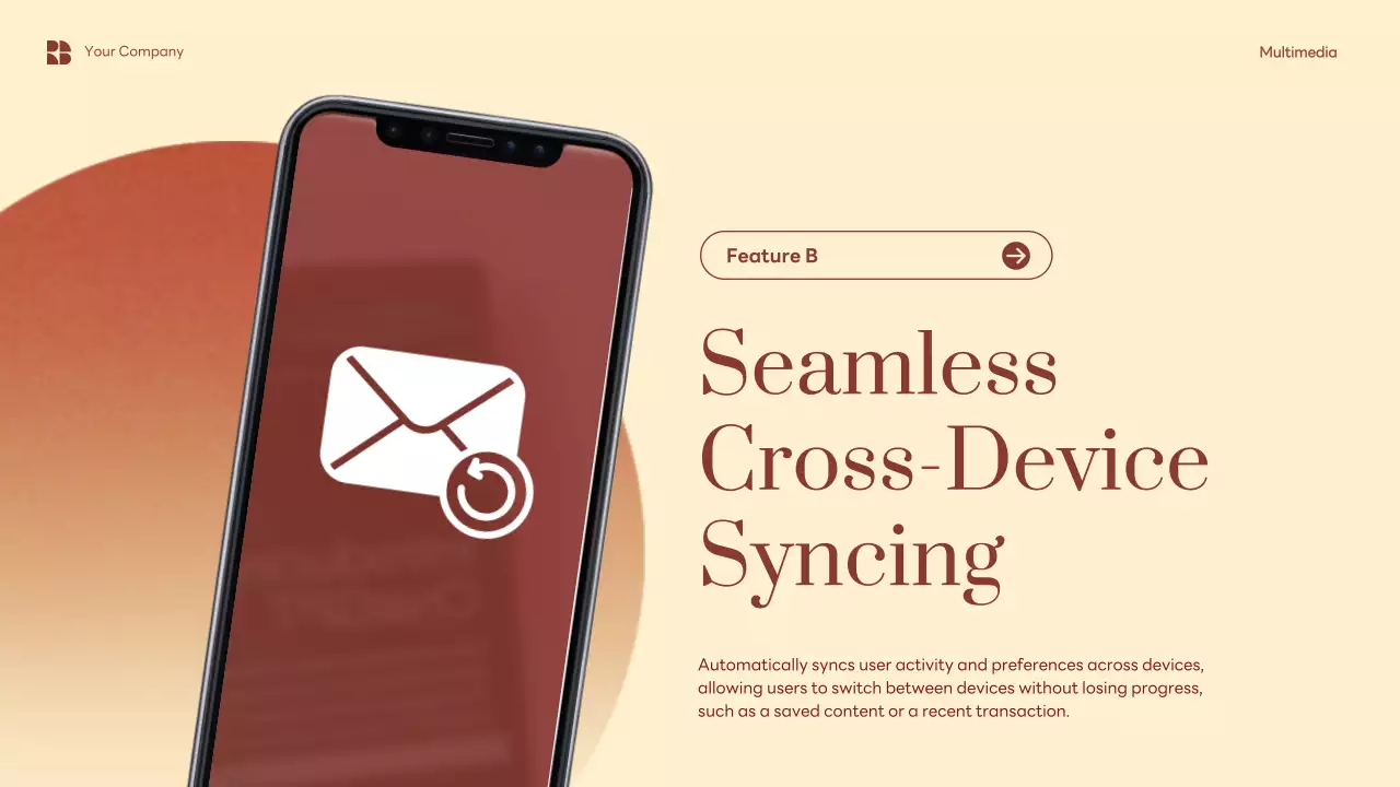 Red Elegant Mobile Application Presentation