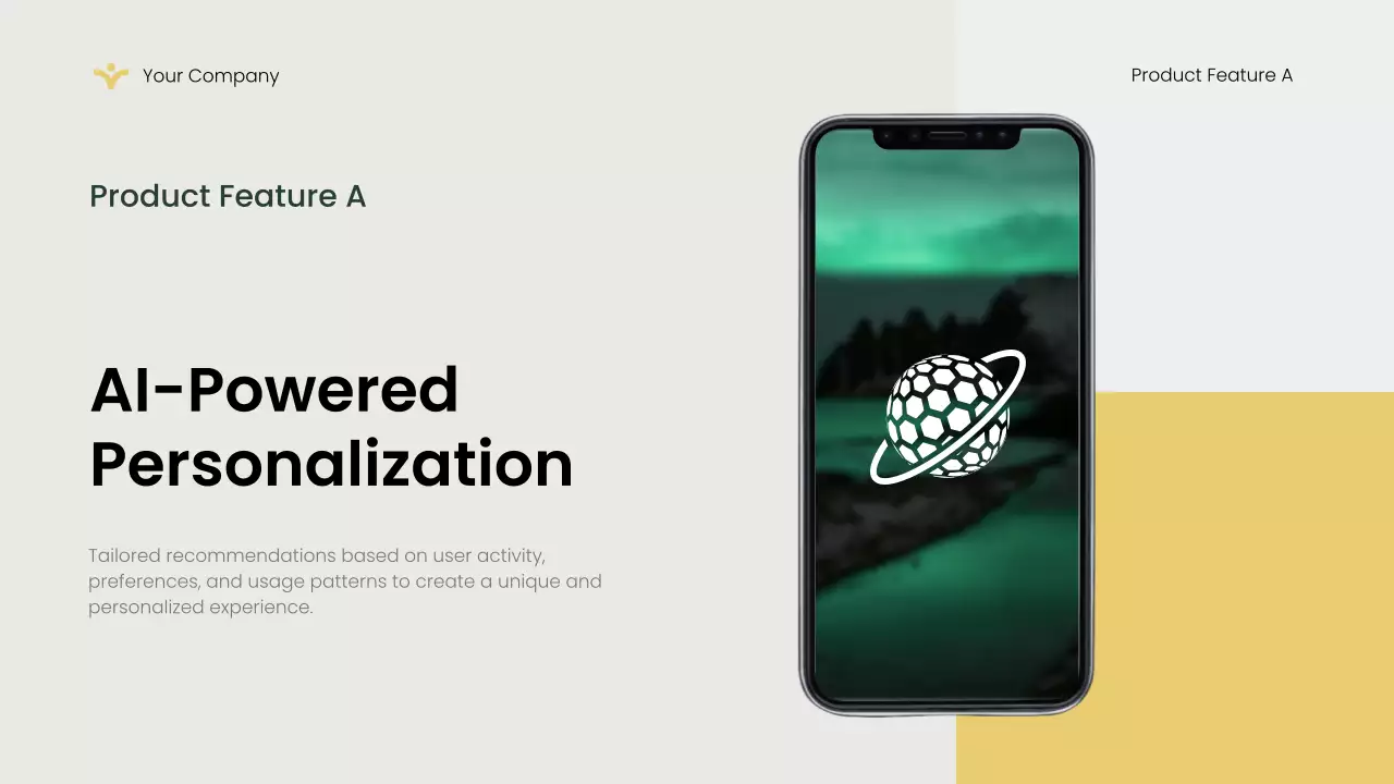 Green Modern Mobile Application Guide Presentation