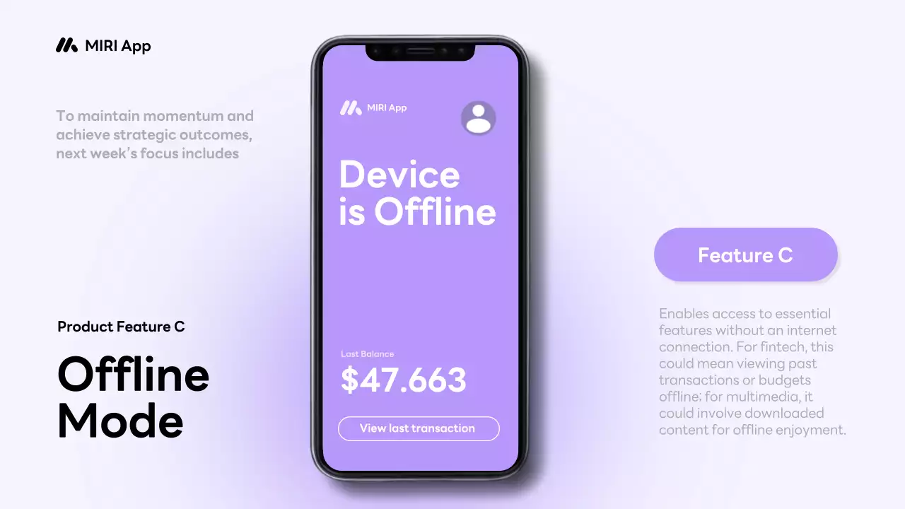 Purple Modern Mobile Application Guide Presentation