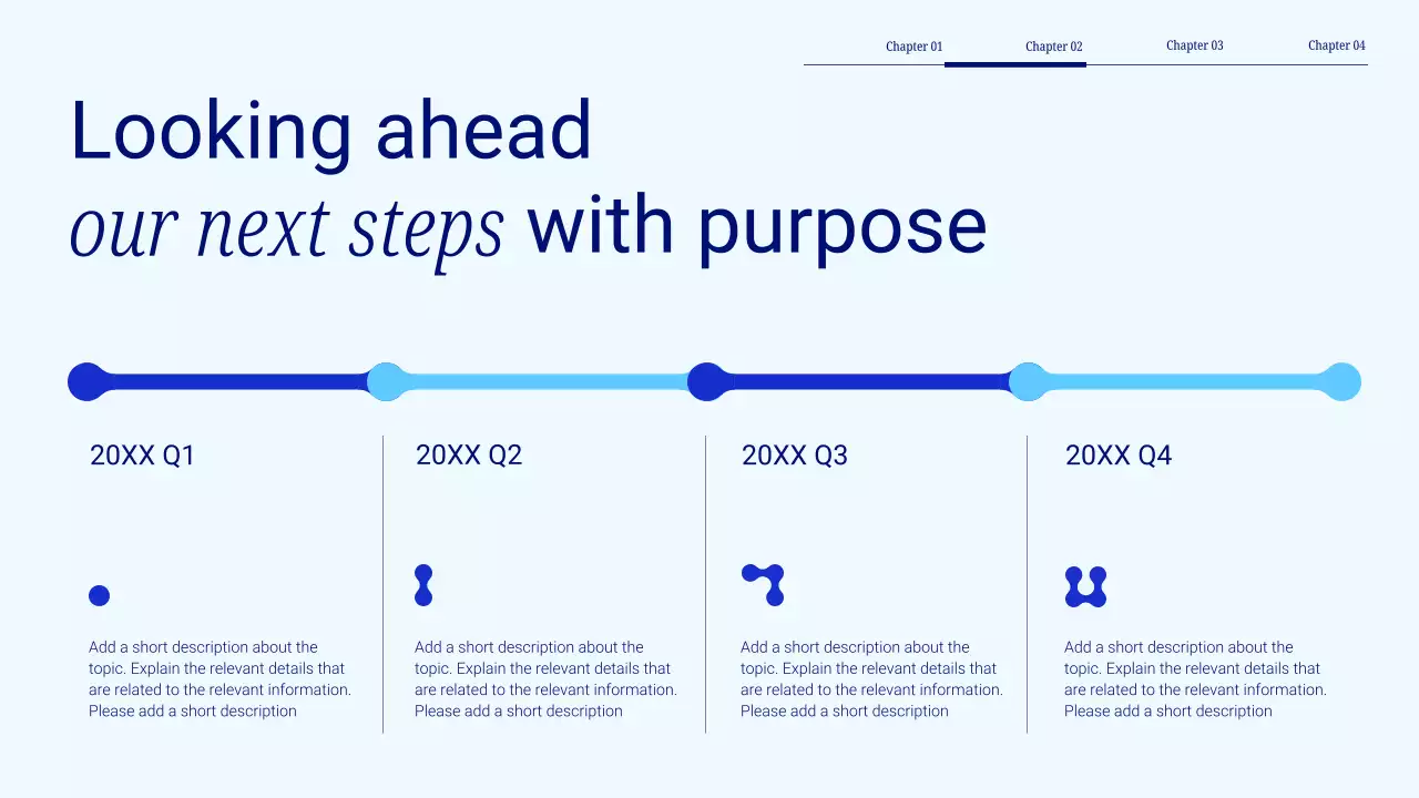 Blue Modern Healthcare Announcement Presentation