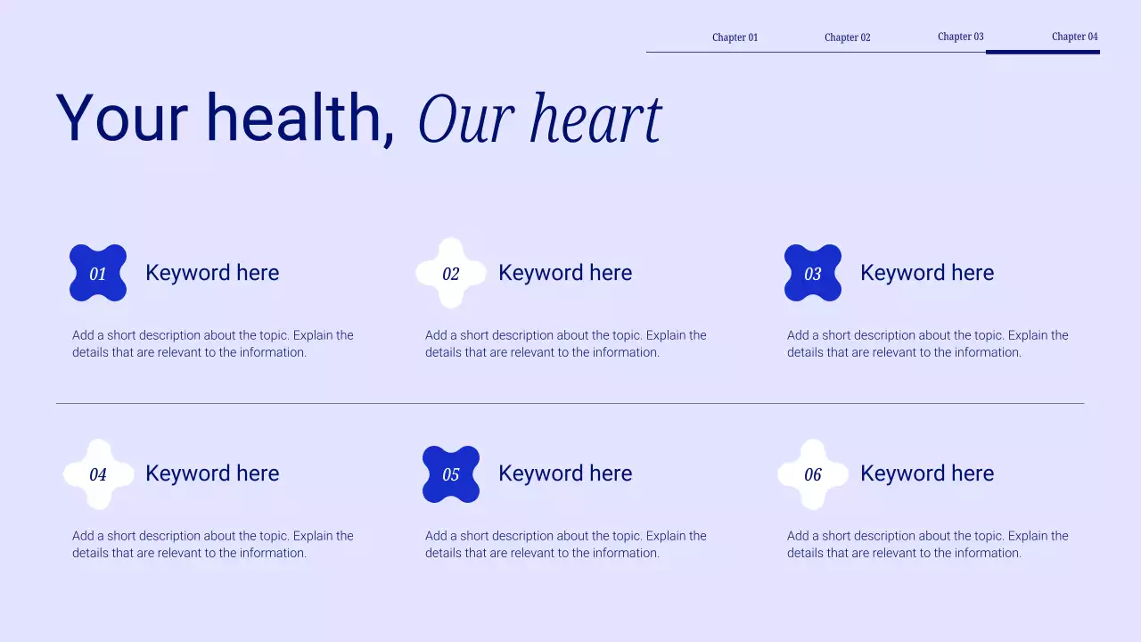 Blue Modern Healthcare Announcement Presentation