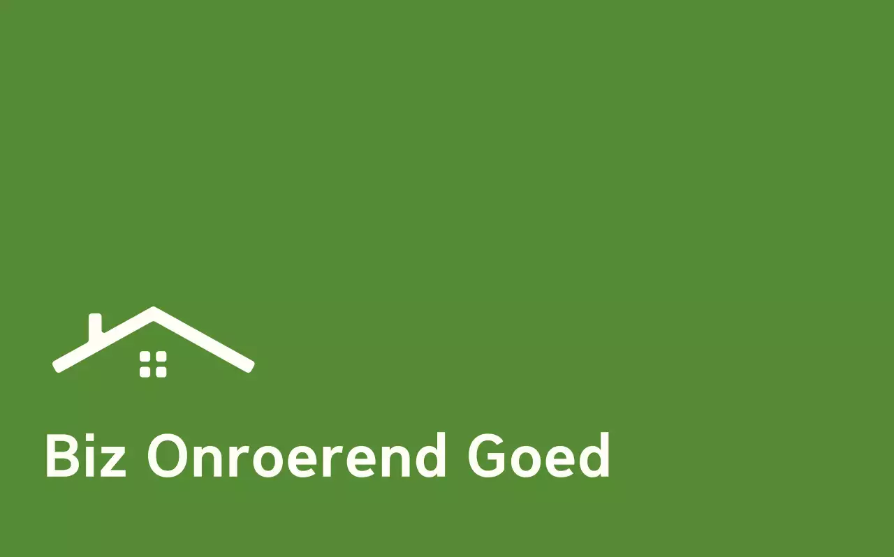 Groene Eenvoudige Vastgoed Advertentie