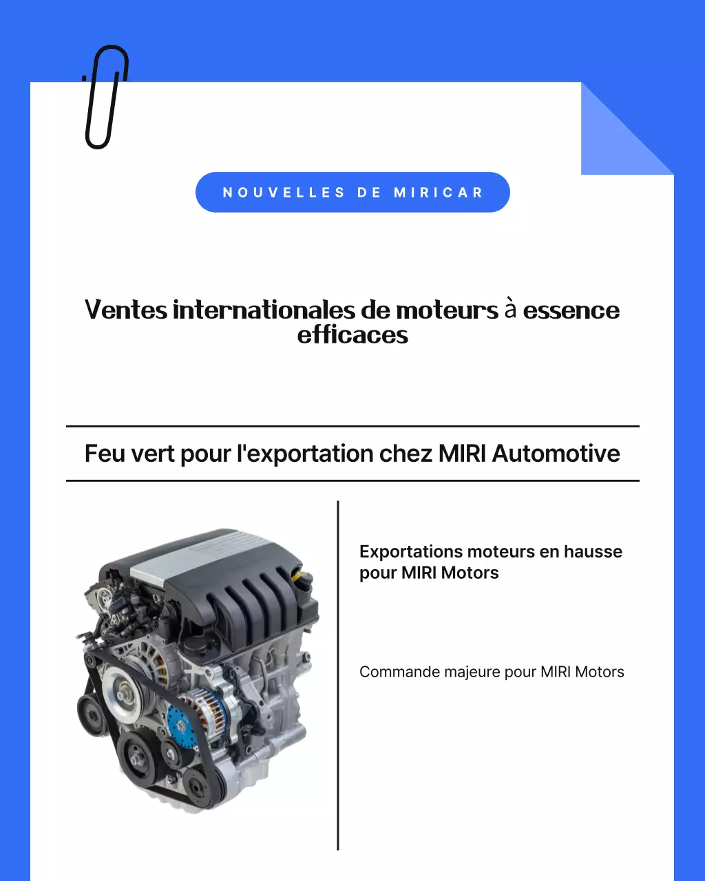 Actualités sur les voitures modernes bleues