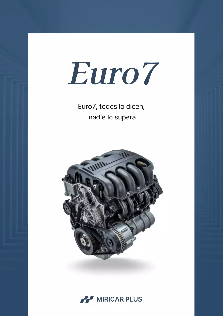 Anuncio de coche moderno azul