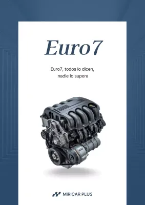 Anuncio de coche moderno azul