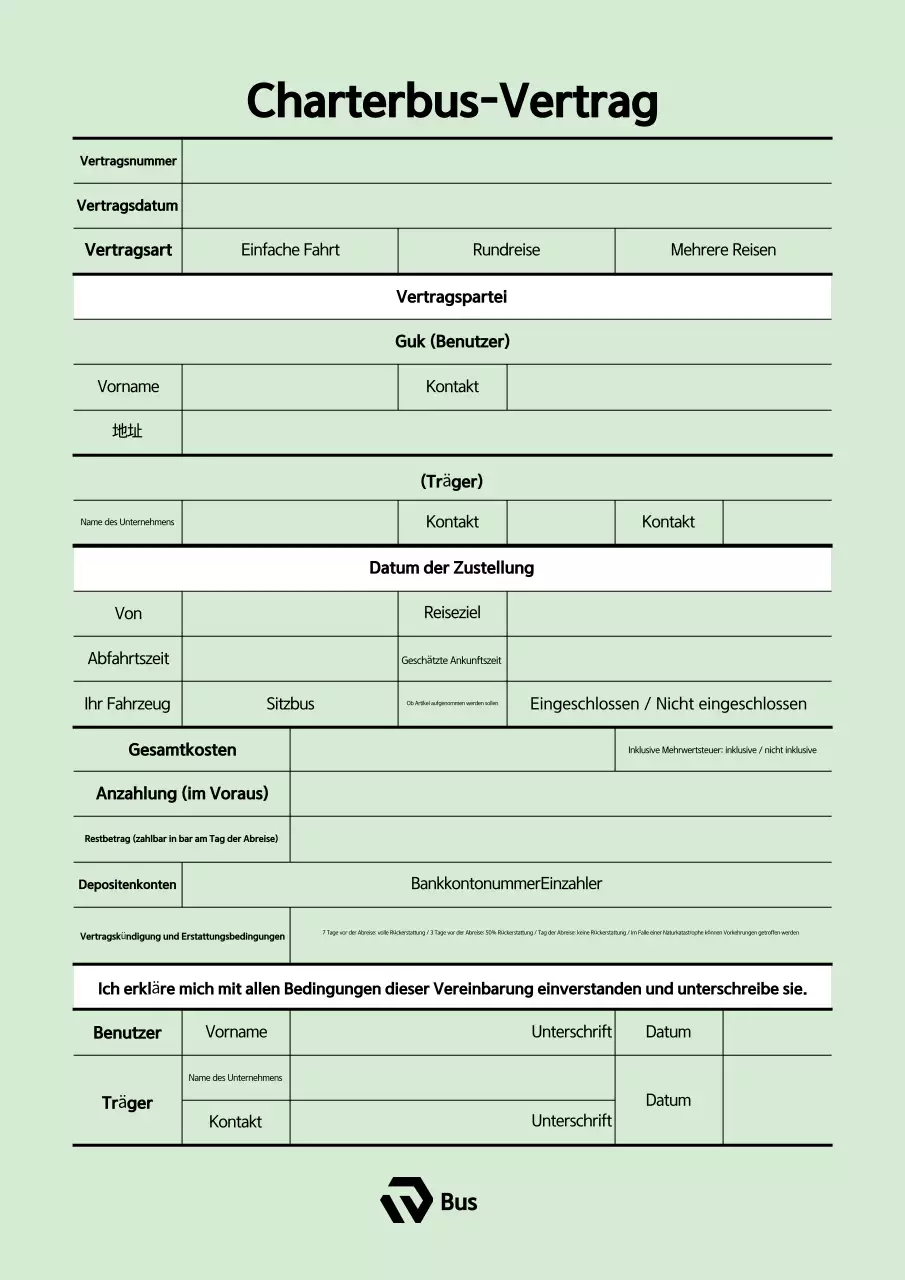 Beschreibung des Mint Basic-Vertrags