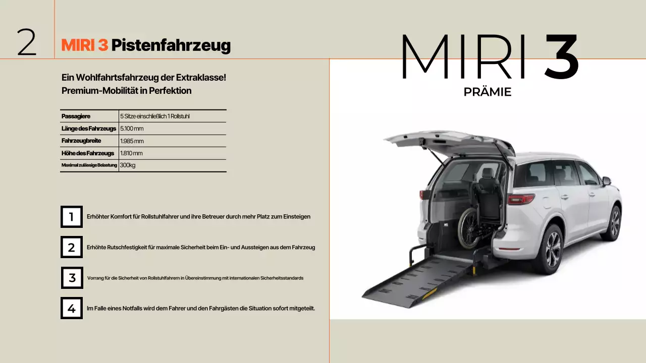 Beige Moderne Handywerbung